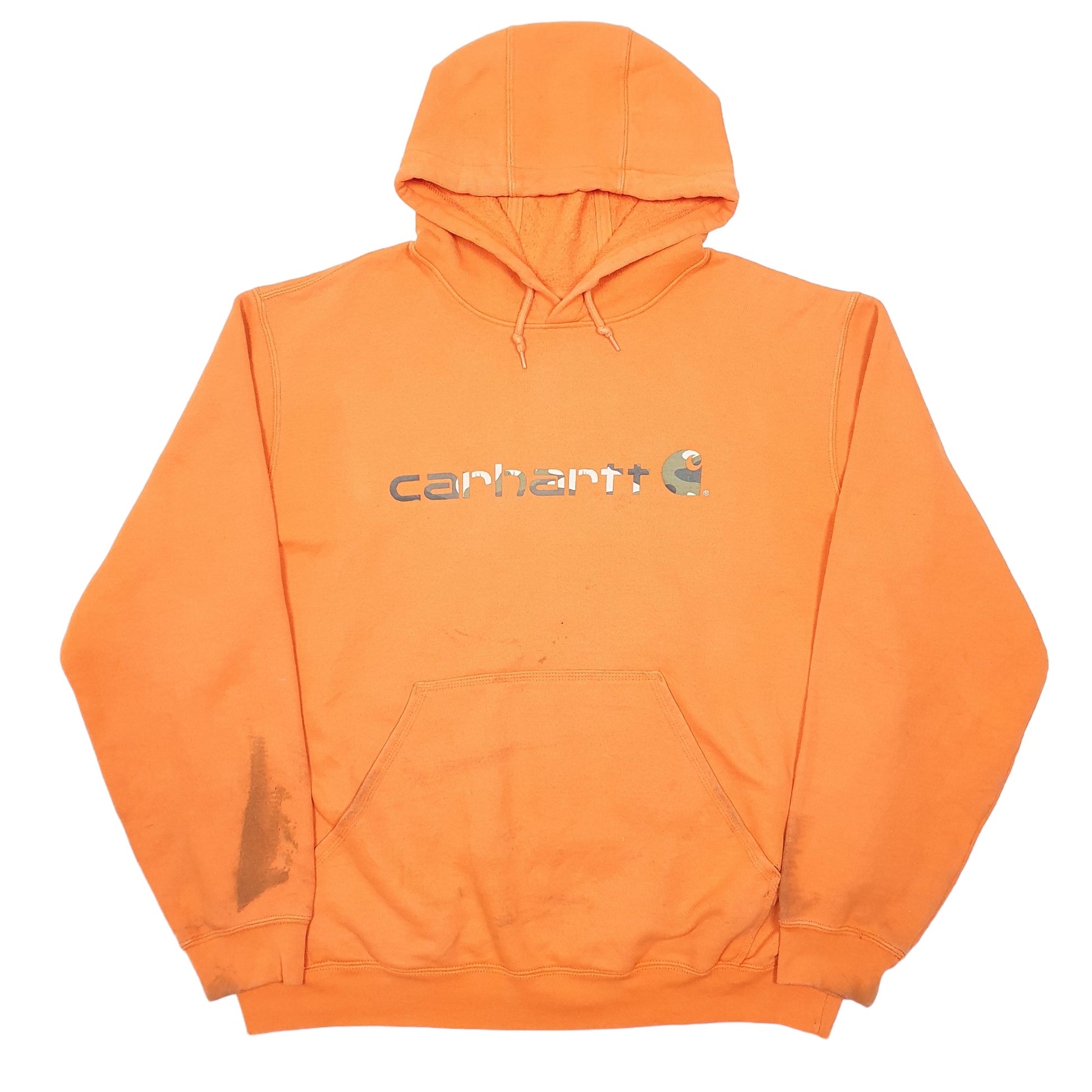 Mens Orange Carhartt  Hoodie Jumper