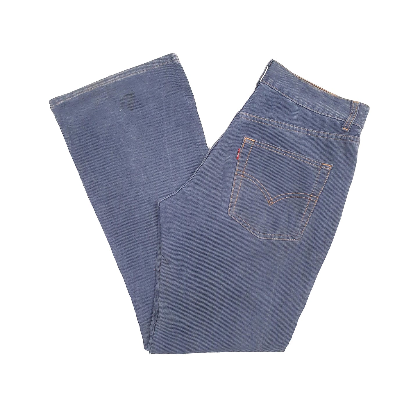 Mens Blue Levis  Corduroy Trousers