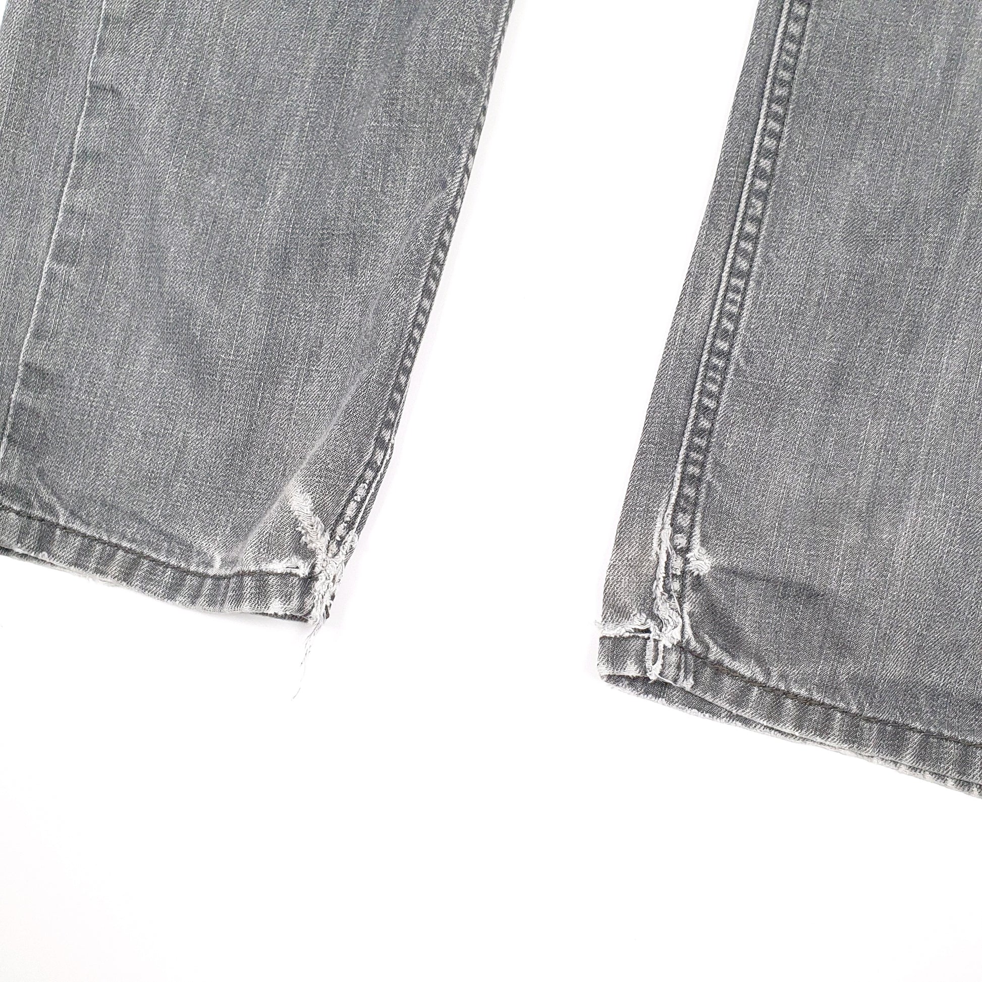 Levis 513 Slim Fit 1990s Jeans W32 L32 Grey
