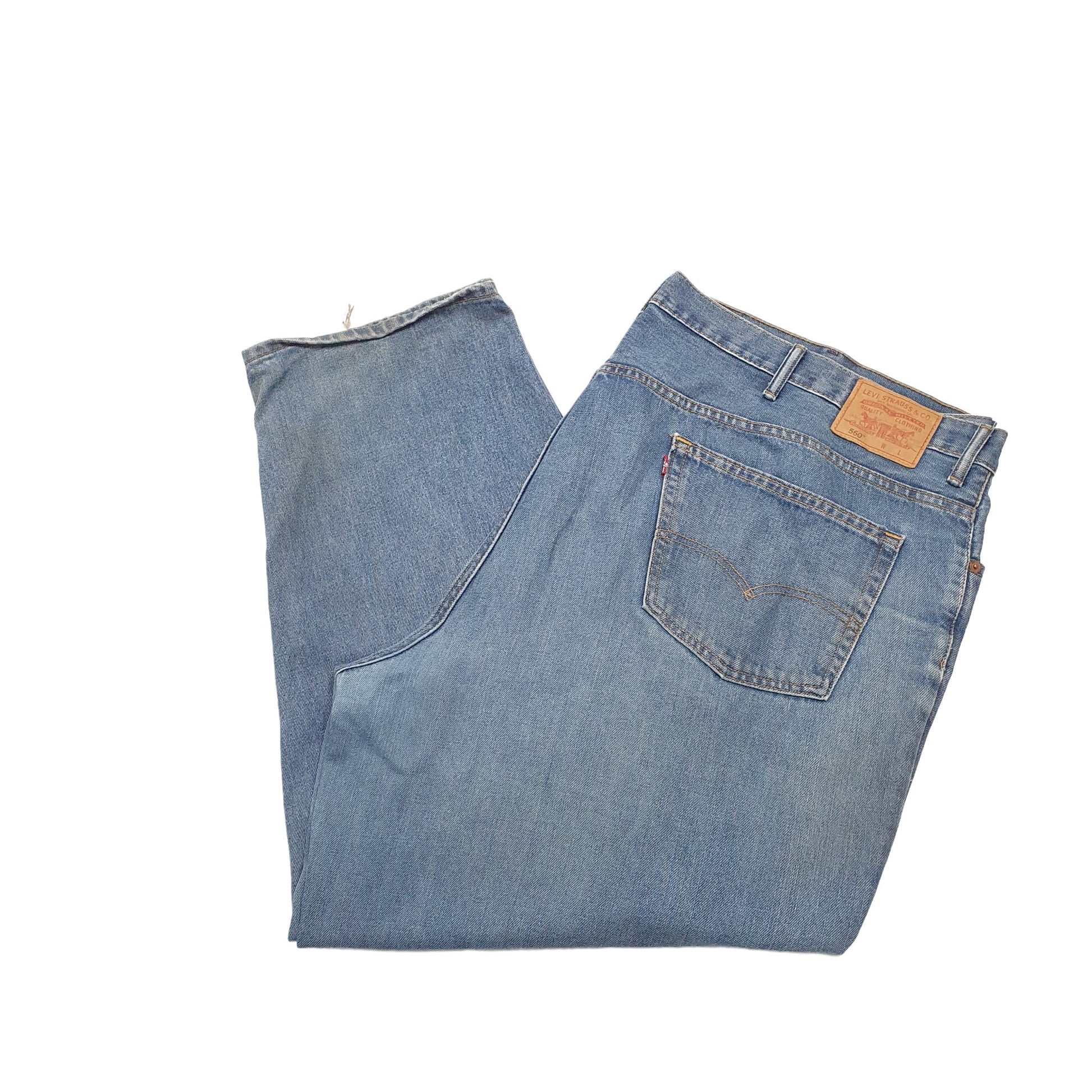 Levis 560 Loose Fit Jeans W50 L30 Blue