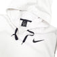 Mens White Nike Dri Fit Hoodie Jumper