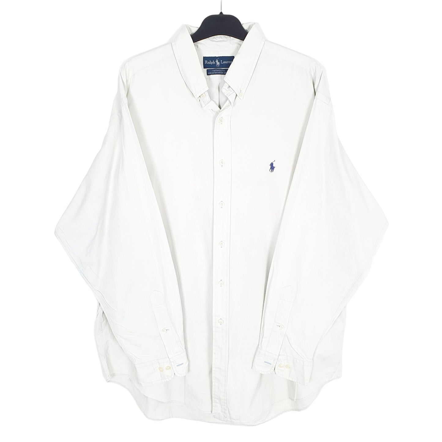 Ralph Lauren Long Sleeve Yarmouth Fit Check Shirt Blue