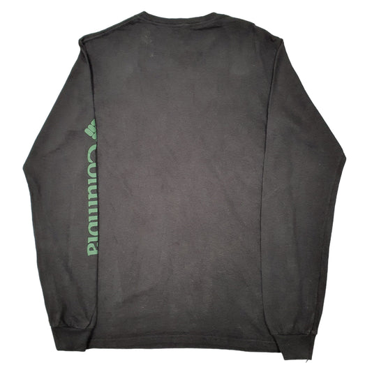 Mens Black Columbia Sportswear  Long Sleeve T Shirt