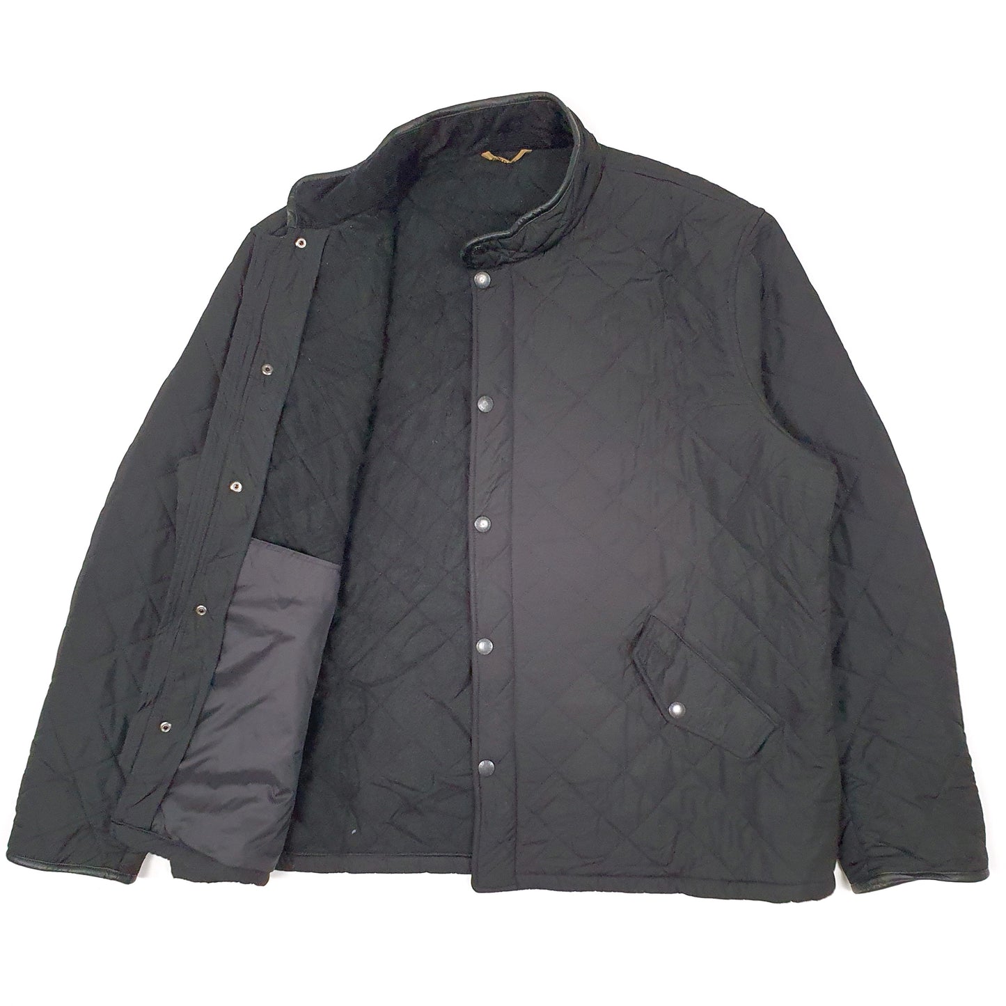 Mens Black Barbour Powell  Coat
