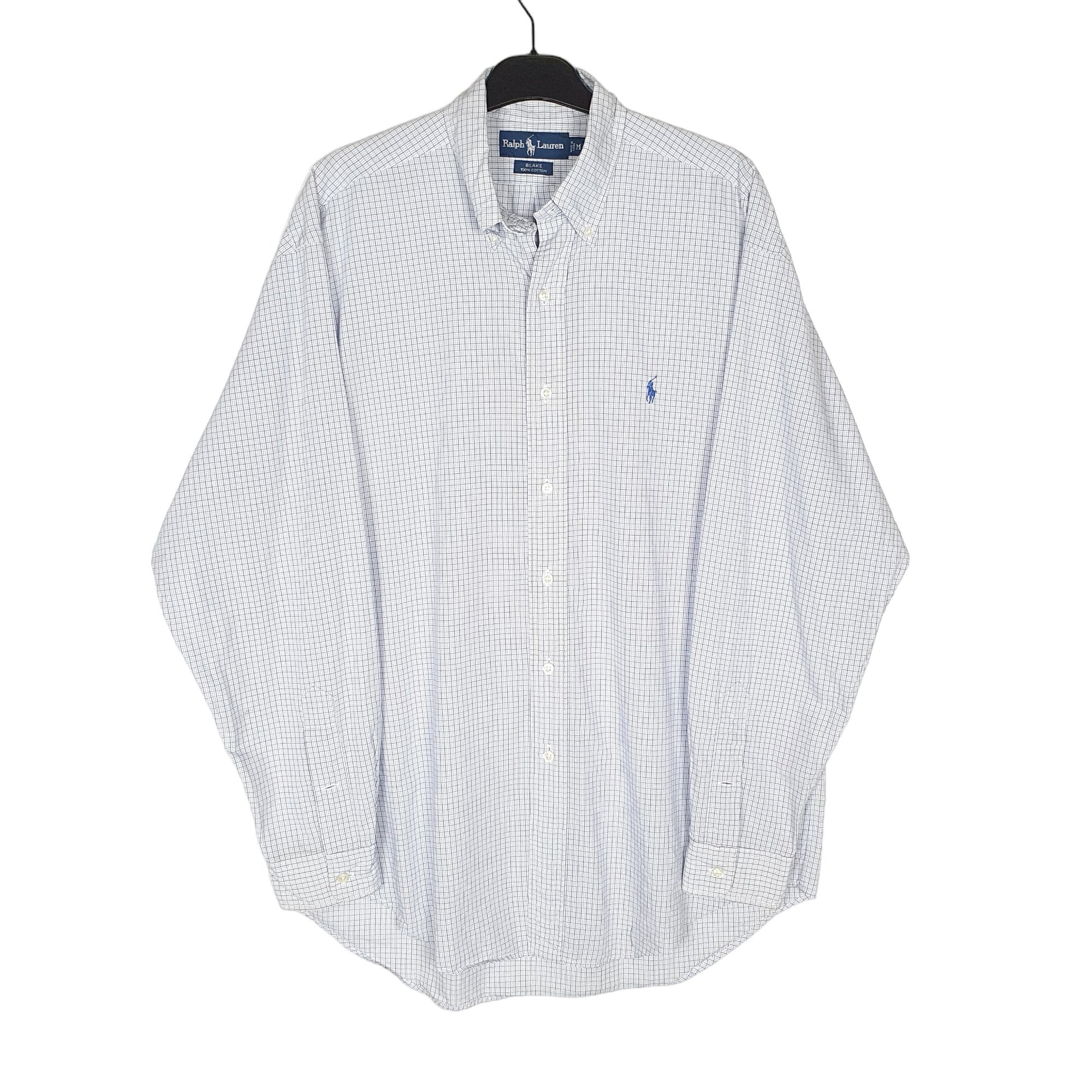 Polo Ralph Lauren Long Sleeve Blake Fit Check Shirt Blue