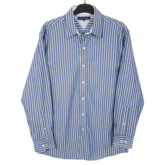 Blue Tommy Hilfiger Long Sleeve Shirt