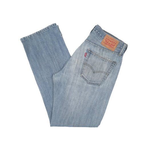 Levis 514 Straight Fit Jeans W34 L32 Blue