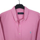 Ralph Lauren Long Sleeve Regular Fit Shirt Pink