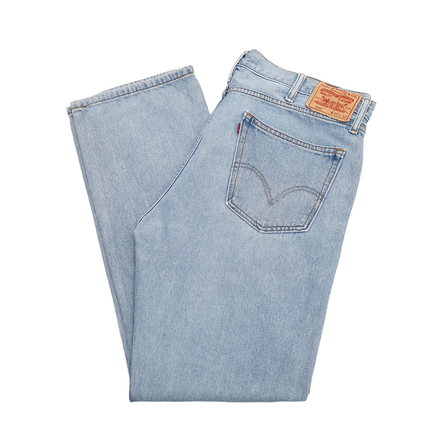 Mens Blue Levis  505 JeansW40 L32