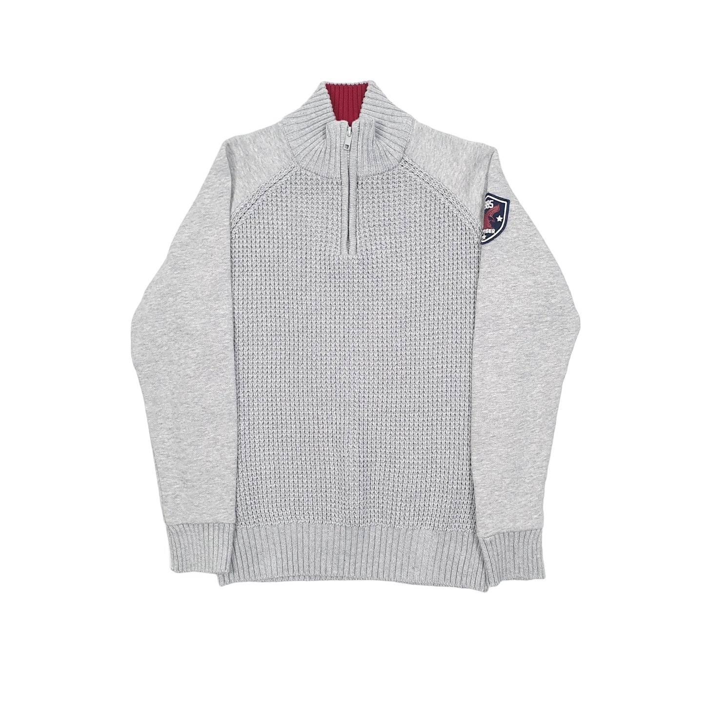 Tommy Hilfiger Quarter Zip XS Grey
