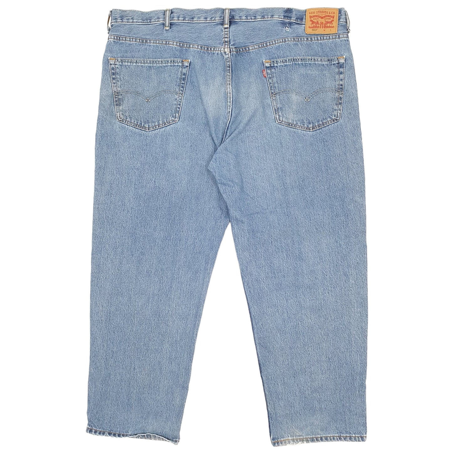 Levis 550 Relaxed Fit Jeans W48 L30 Blue