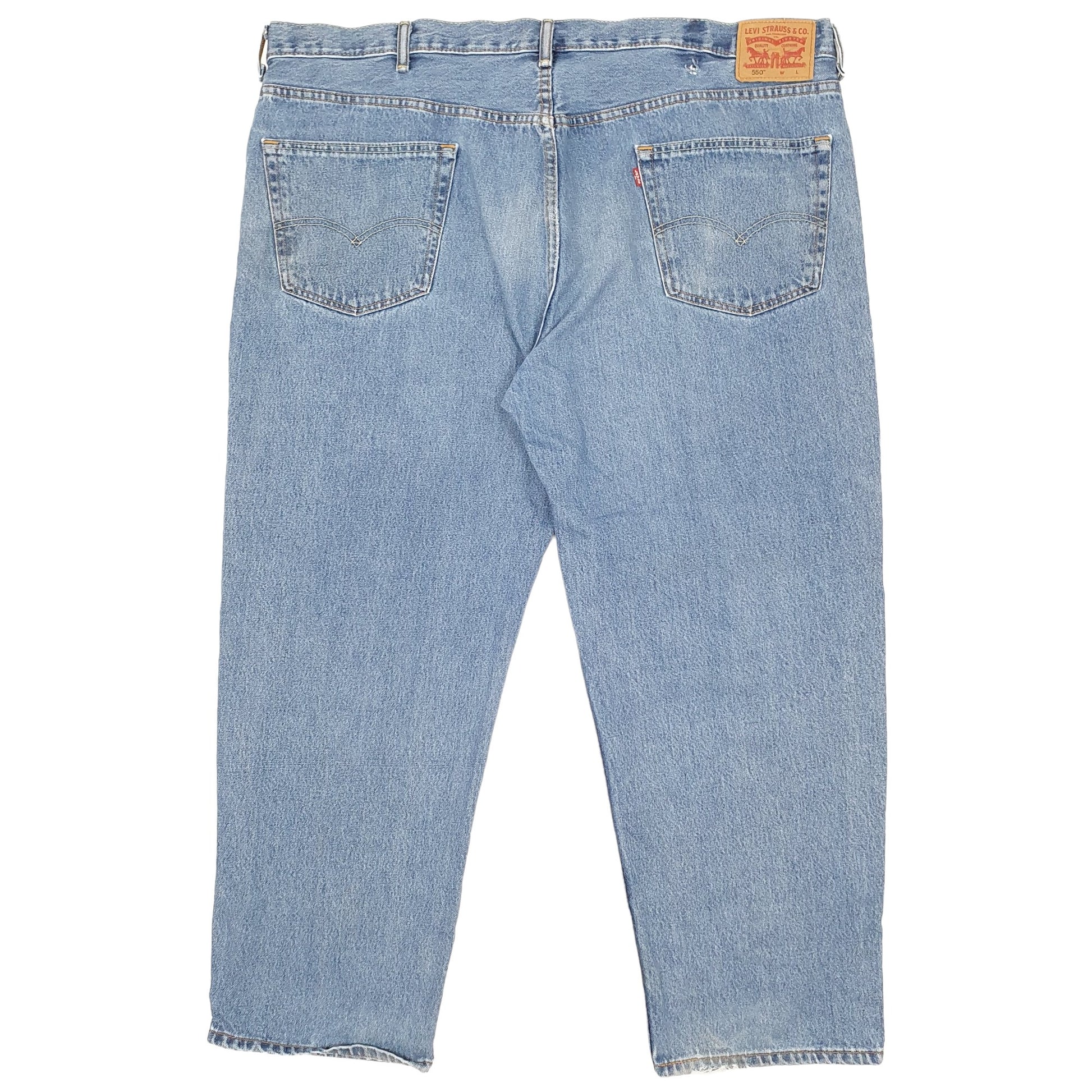 Levis 550 Relaxed Fit Jeans W48 L30 Blue