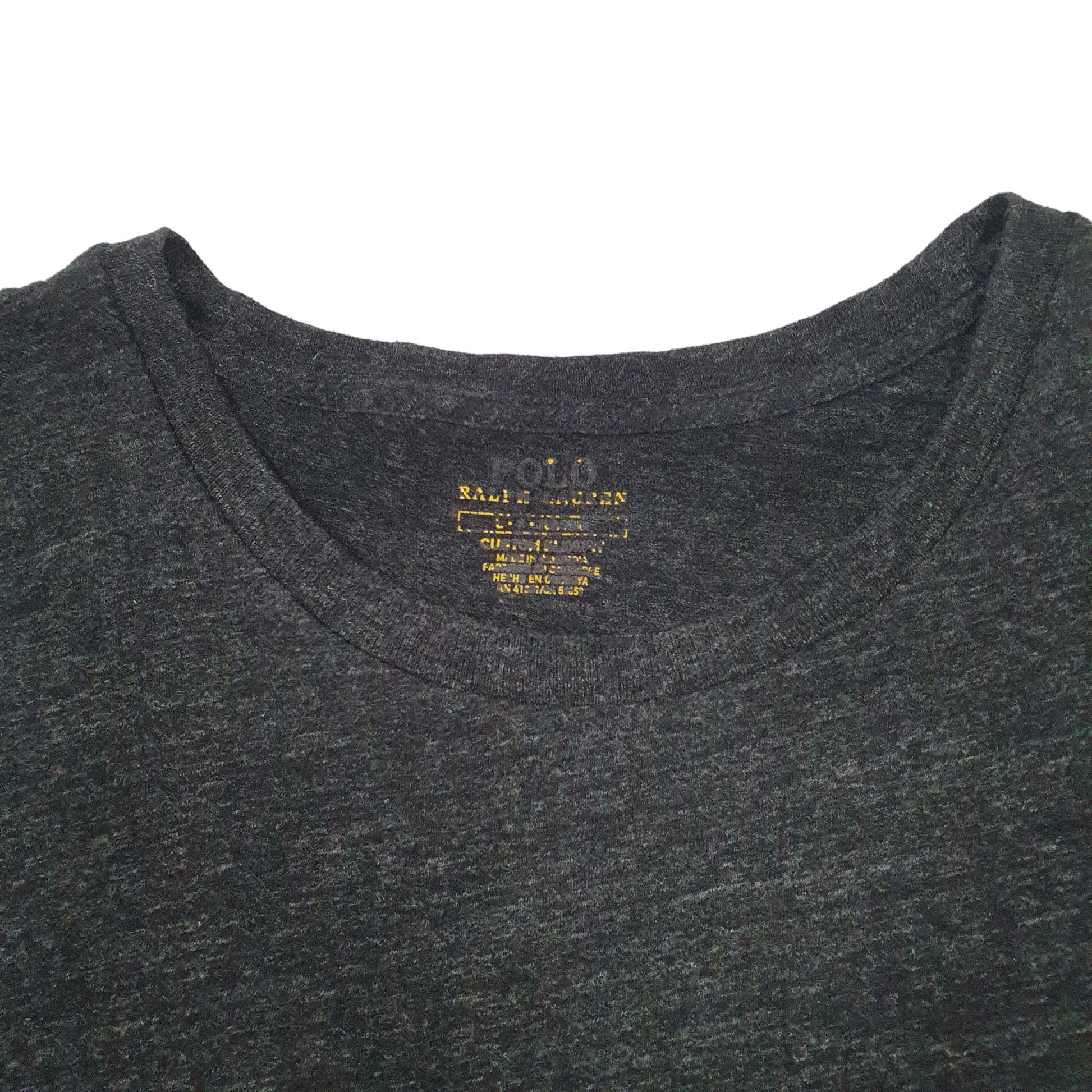 Mens Grey Ralph Lauren Polo Short Sleeve T Shirt