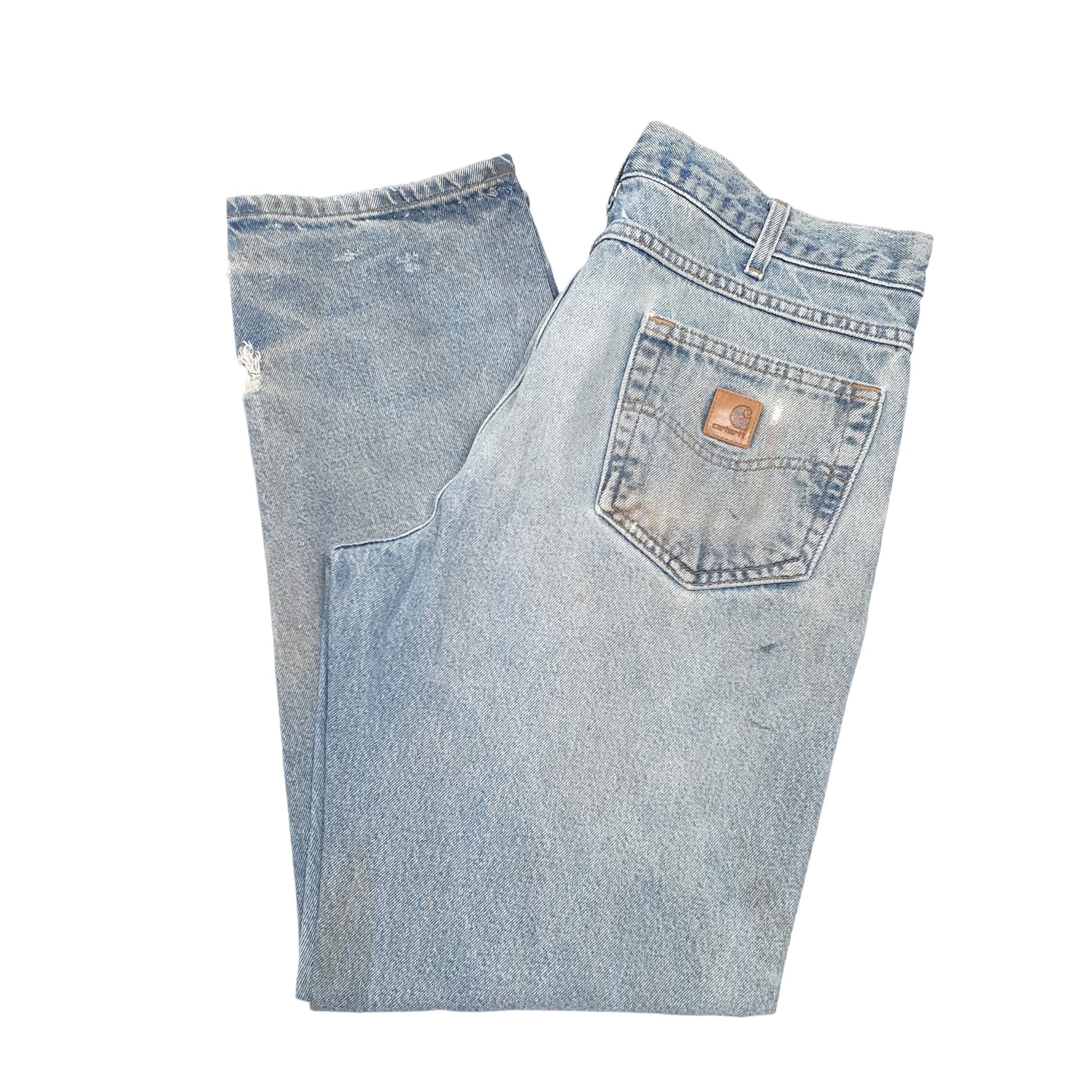 Mens Blue Carhartt  Casual JeansW34 L32