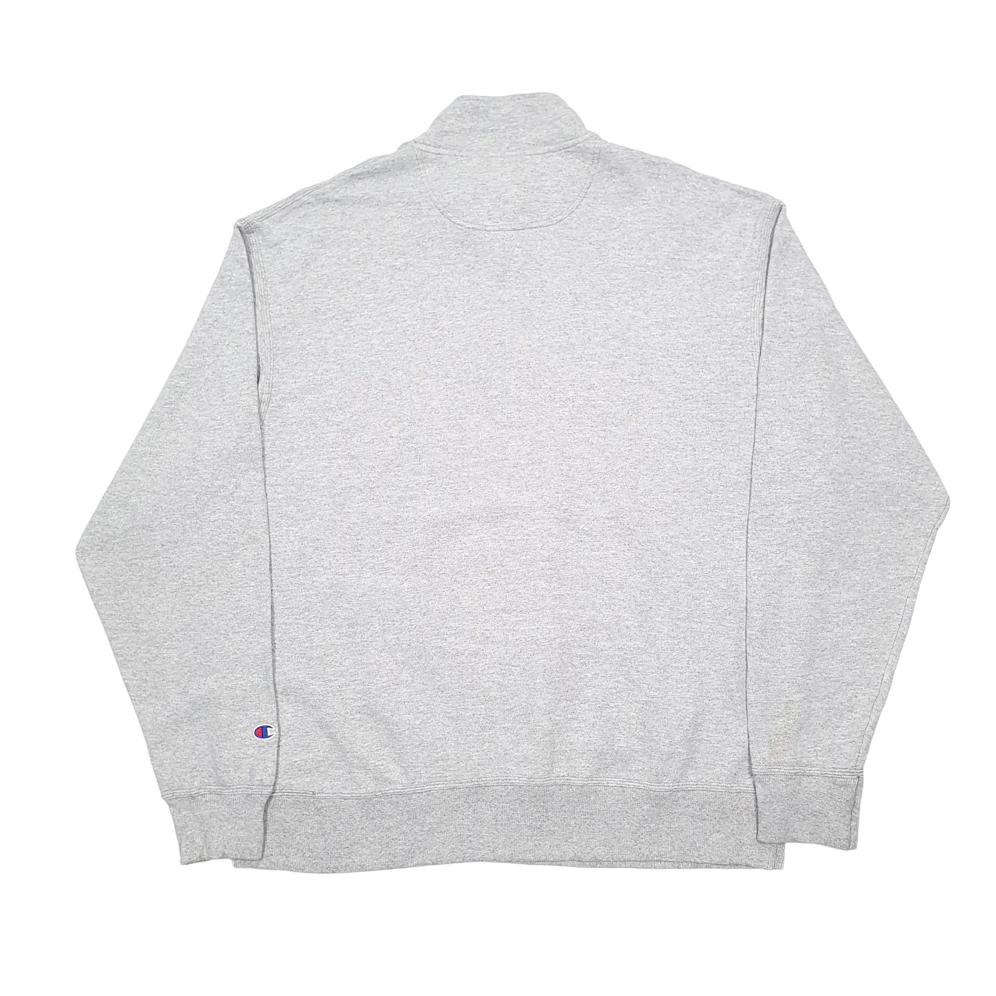 Champion Quarter Zip XXL Grey