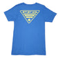 Mens Blue Columbia Sportswear Performance Fishing Gear PFG Short Sleeve T Shirt