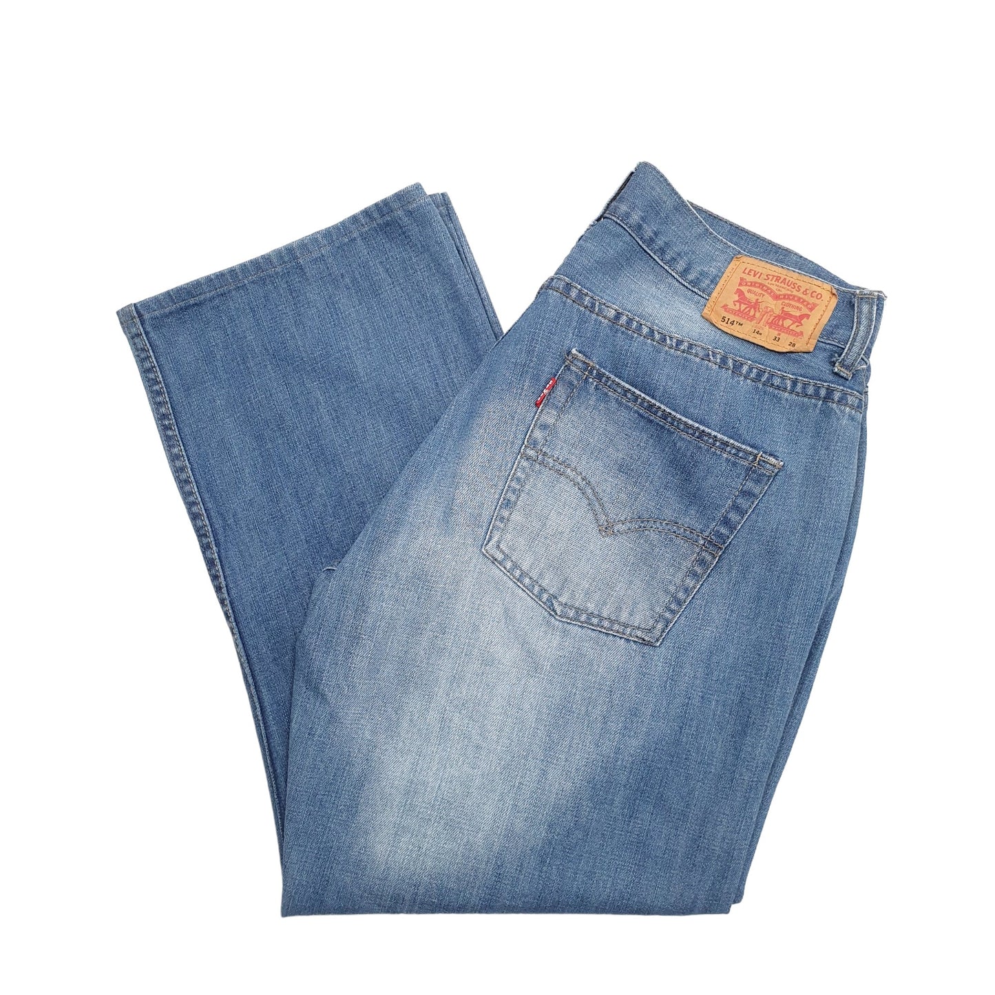 Womens Blue Levis  514 JeansW33 L25