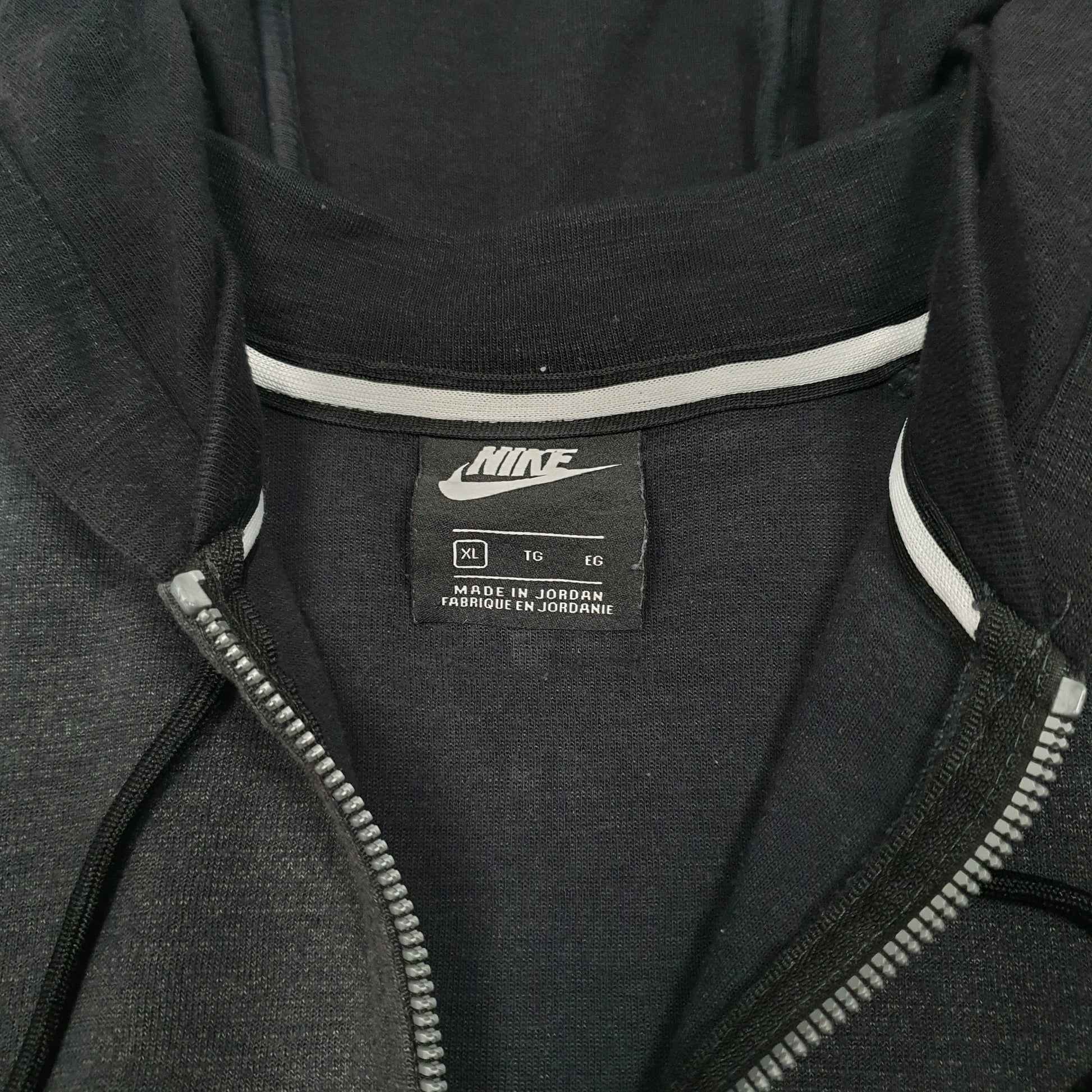 Mens Grey Nike Tech Hoodie Active Full Zip Jumper