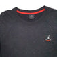 Mens Black Nike Jordan Air Jordan Flight Jumpman Crewneck Jumper