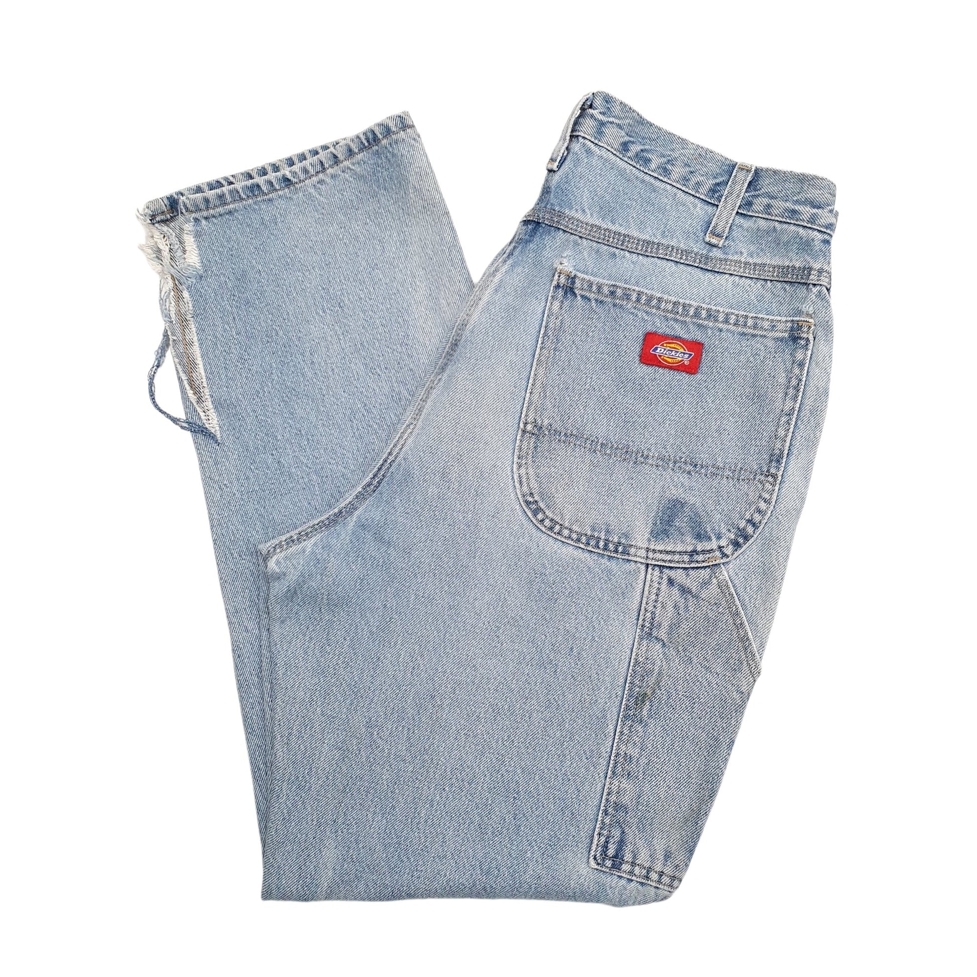 Mens Blue Dickies  Carpenter Trousers