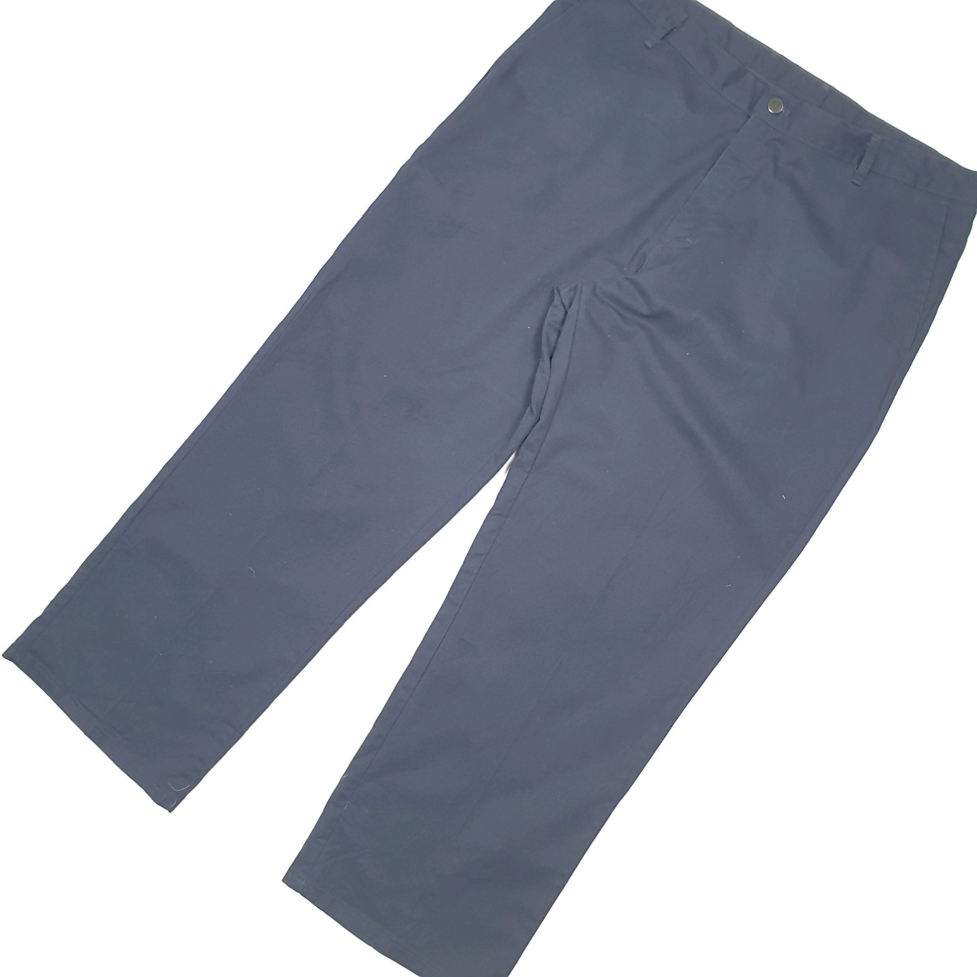 Mens Dickies Navy Chino Trousers W40 L30 Navy