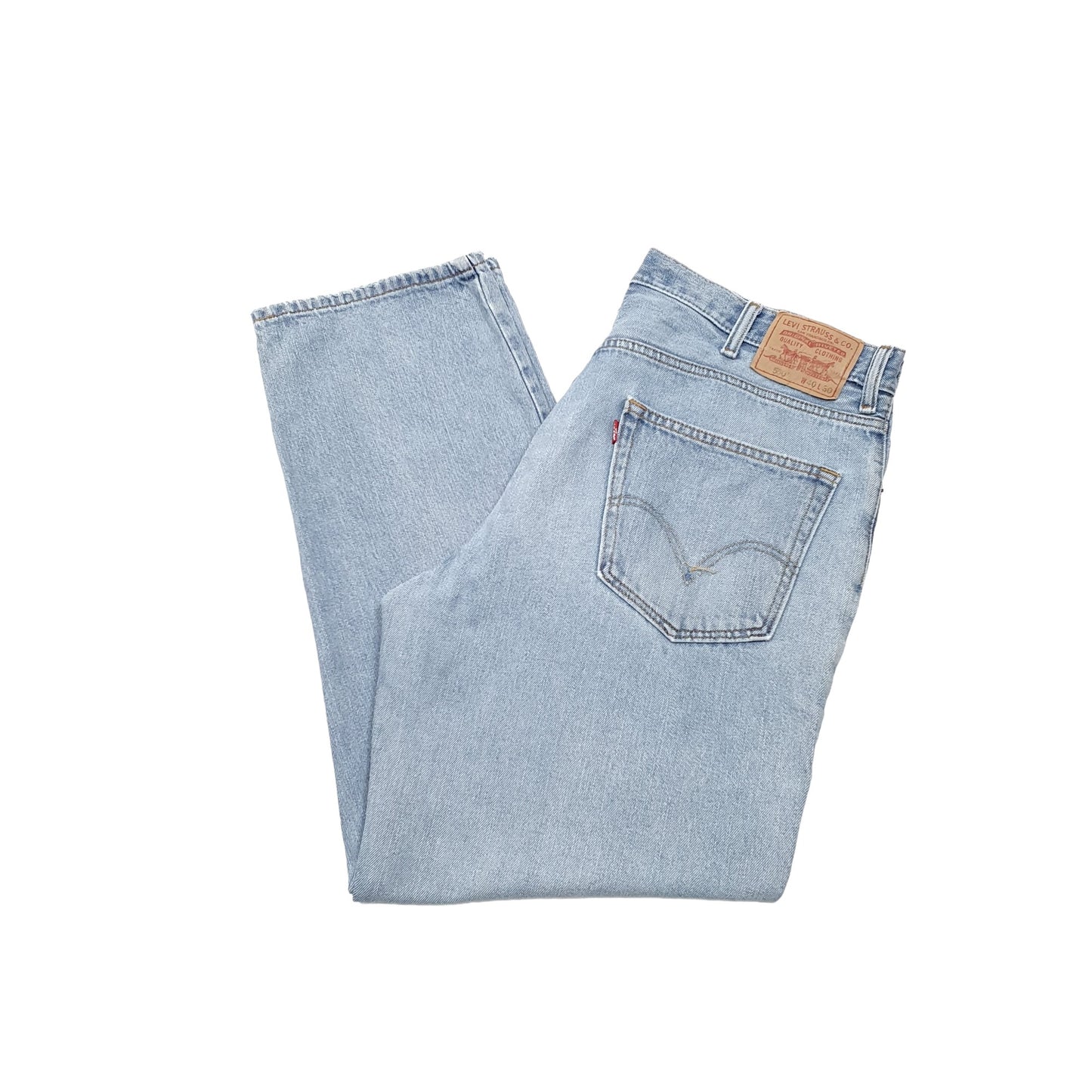 Levis 550 Relaxed Fit Jeans W40 L30 Blue