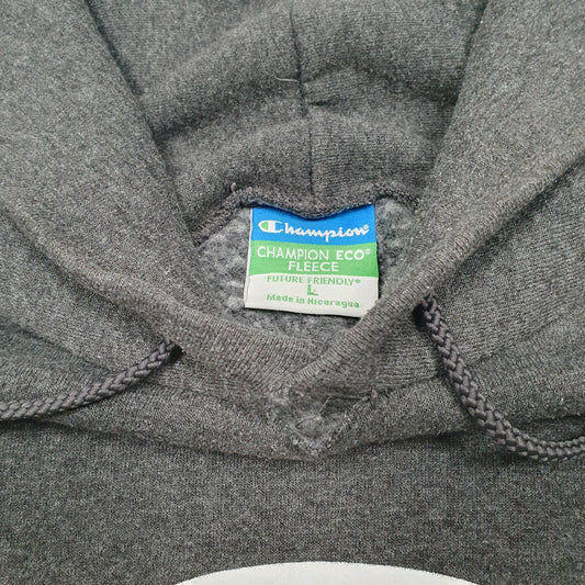 Mens Grey Champion Trojans American Football Hoodie Jumper