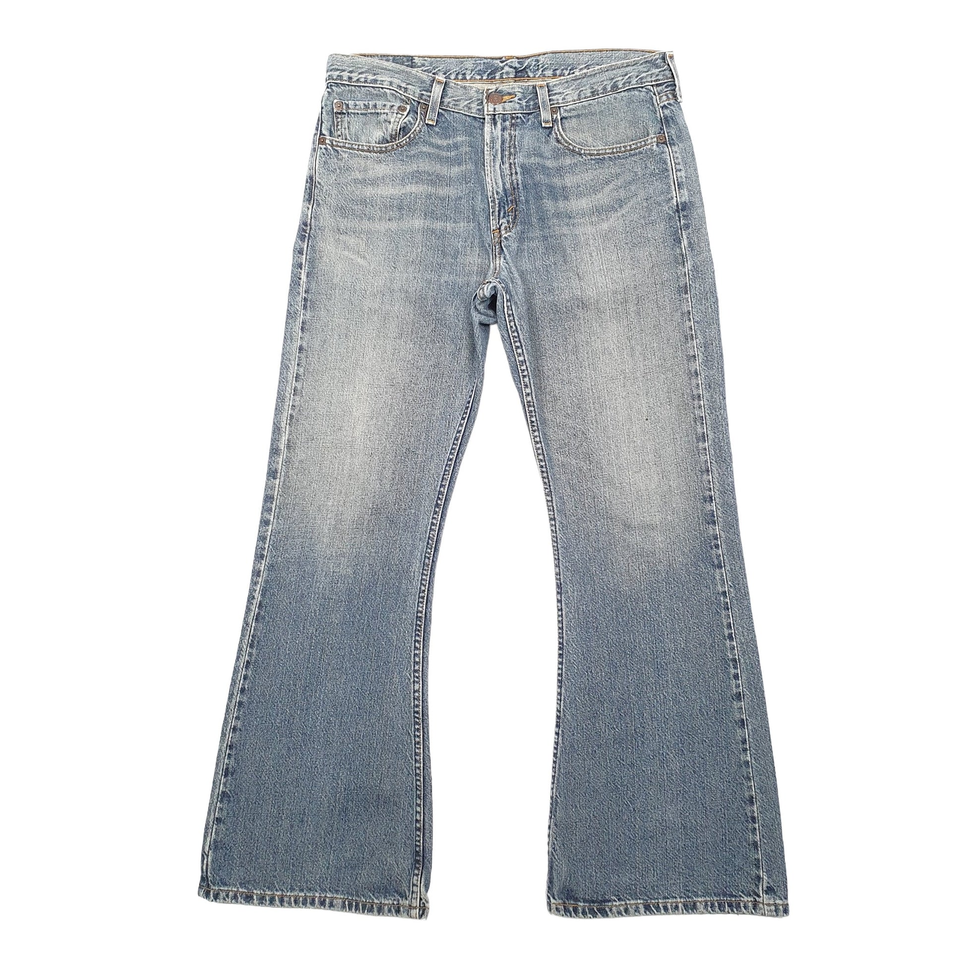 Levis 527 Bootcut Fit Jeans W34 L30 Blue