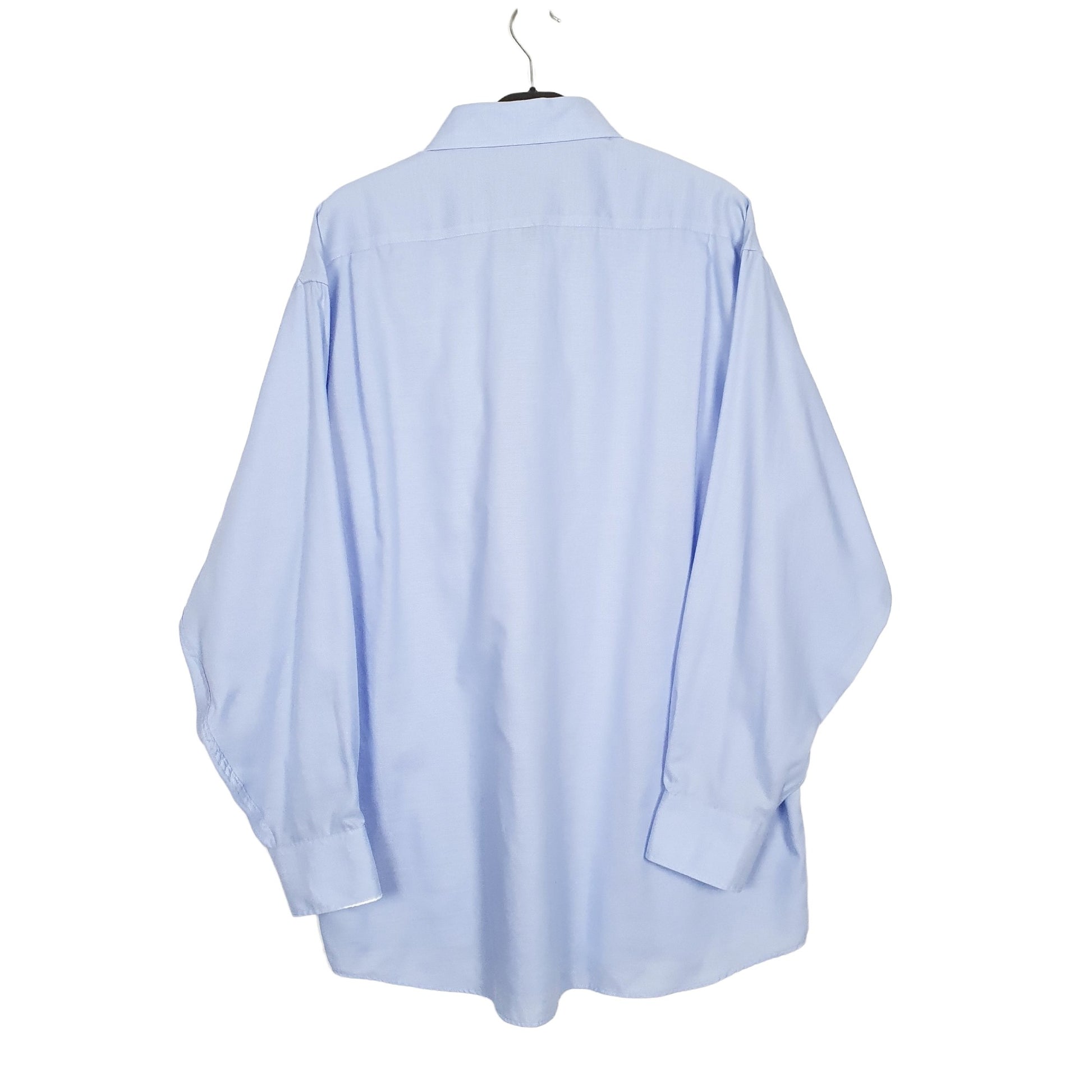 Tommy Hilfiger Non Iron Long Sleeve Regular Fit Shirt Blue