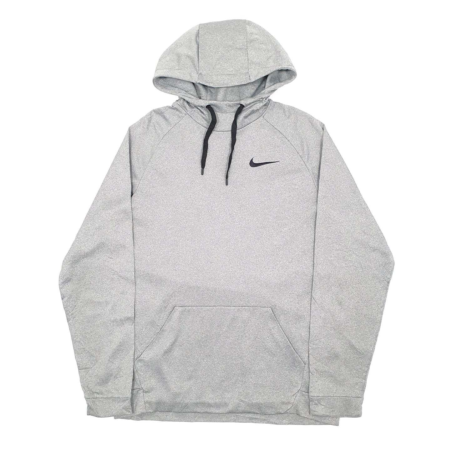 Mens Grey Nike Dri Fit Hoodie Jumper