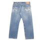 Levis 505 Regular Fit Jeans W40 L30 Blue