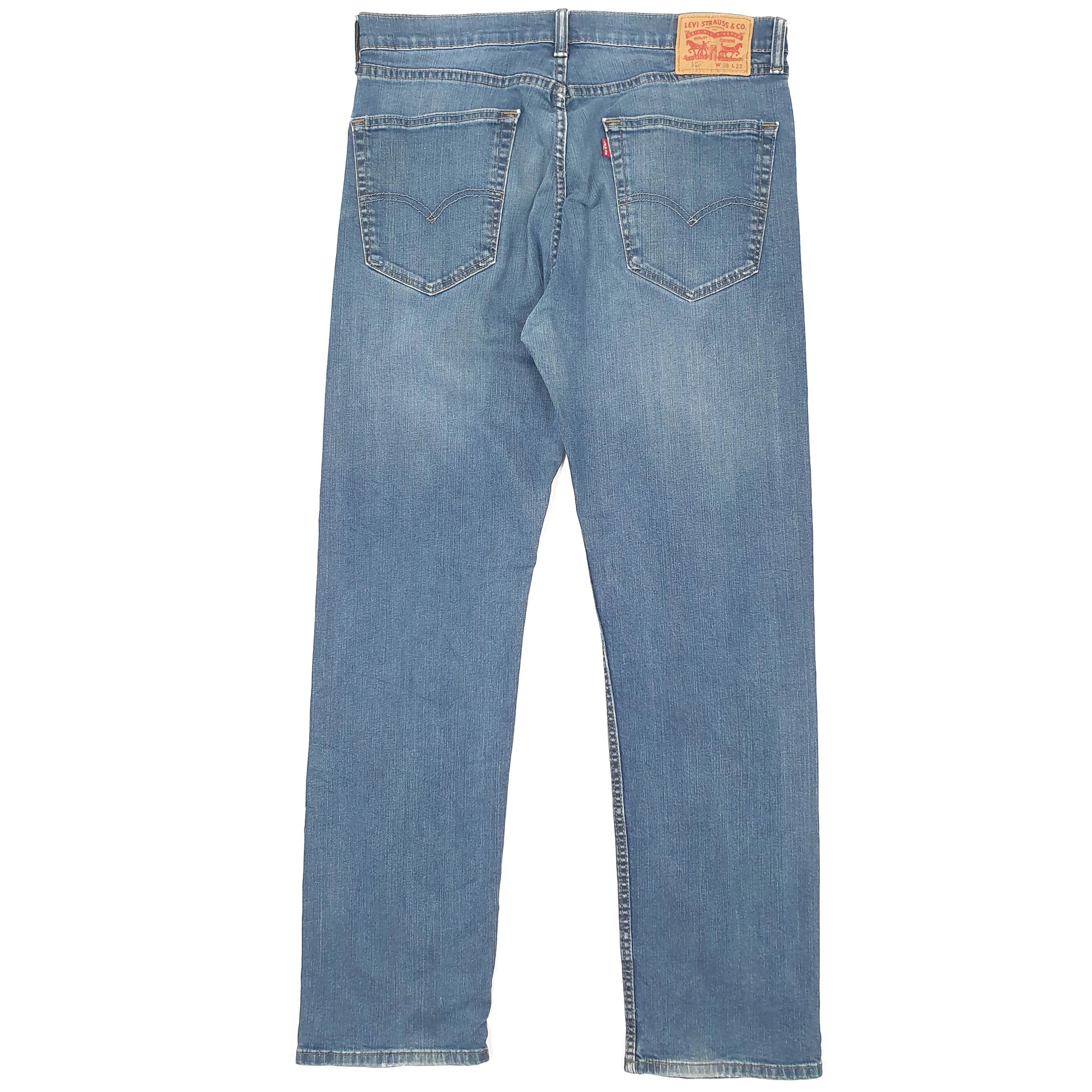 Levis 505 Regular Fit Stretch Jeans W36 L32 Blue
