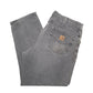 Womens Grey Carhartt  Carpenter JeansW38 L30