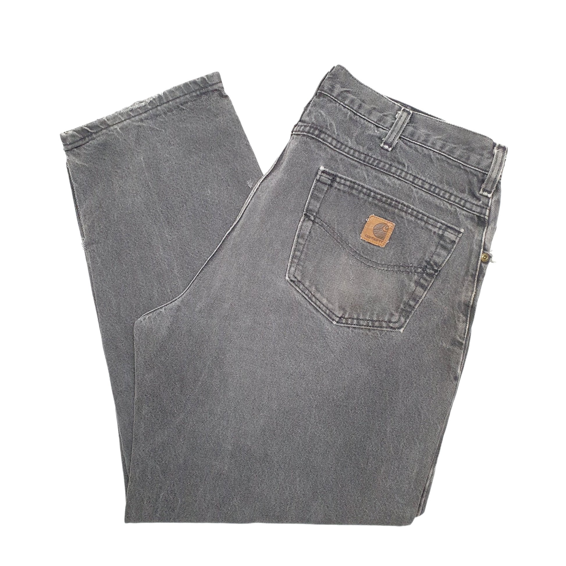 Womens Grey Carhartt  Carpenter JeansW38 L30