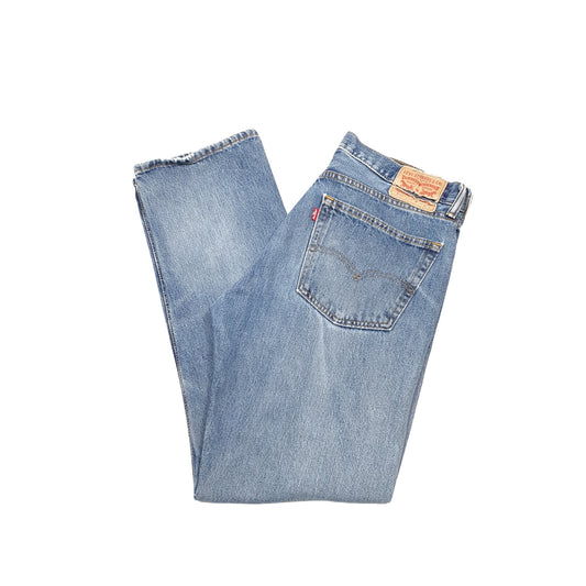 Levis 505 Regular Fit Jeans W34 L31 Blue