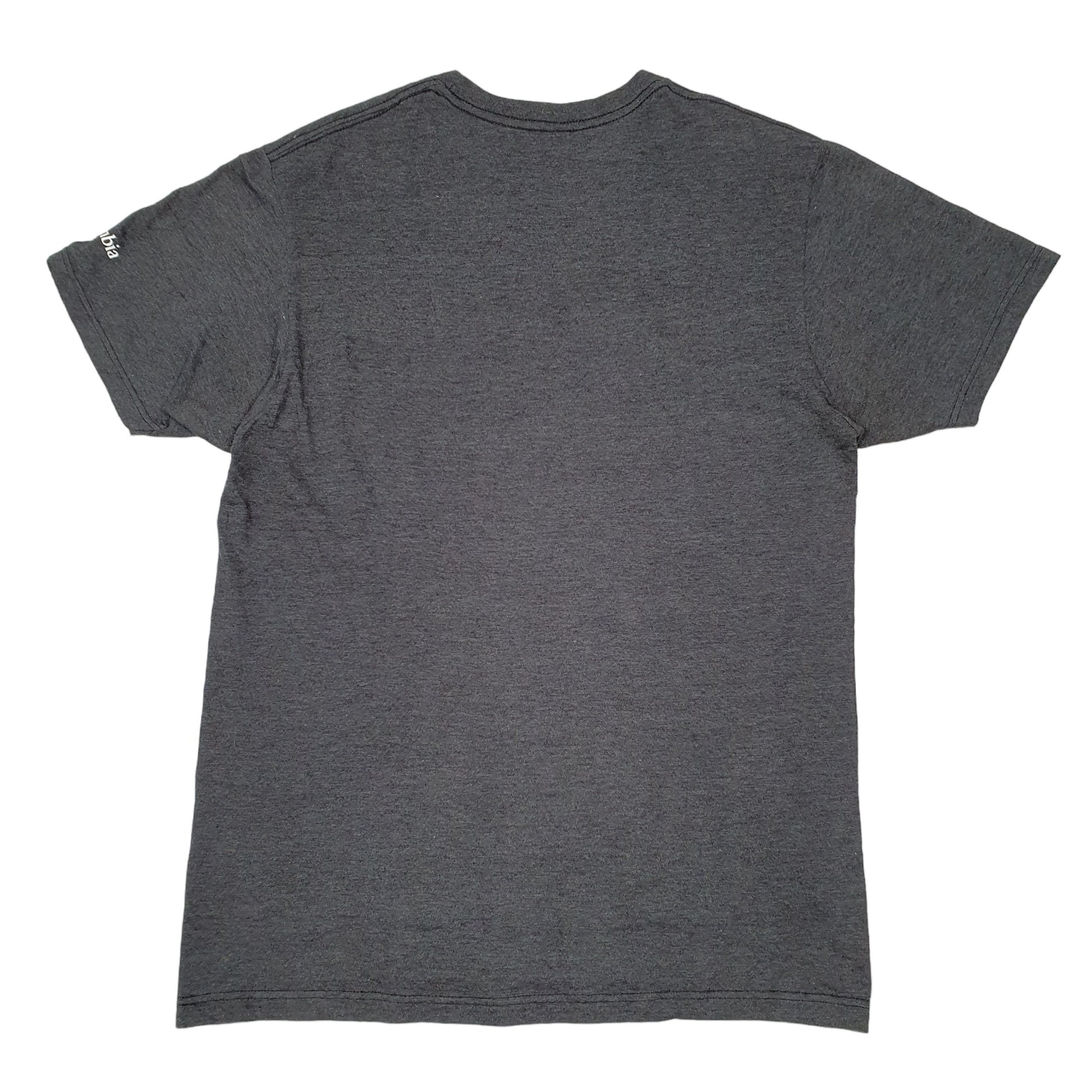 Mens Grey Columbia Sportswear Mountains Short Sleeve T Shirt
