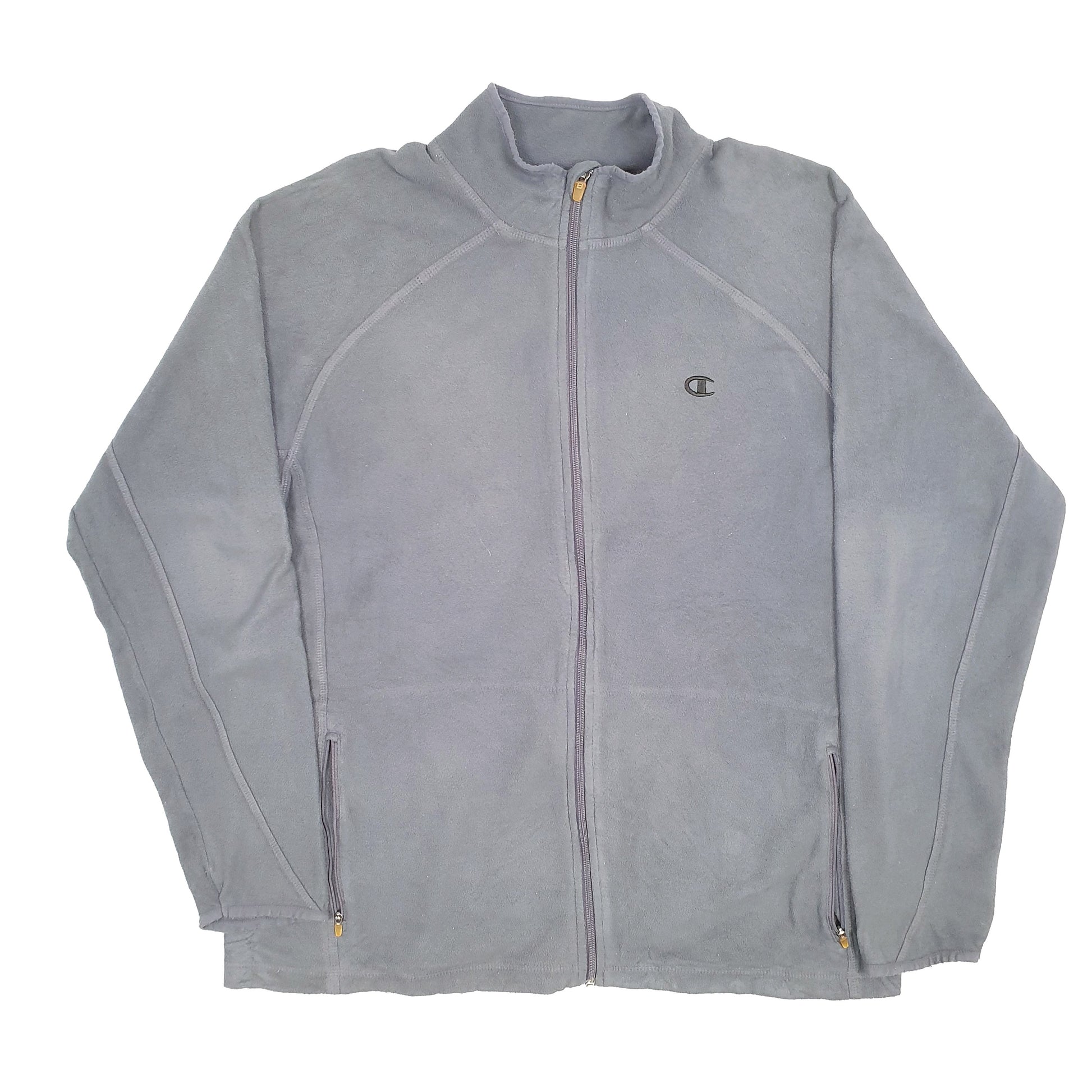 Champion Quarter Zip Fleece L Grey