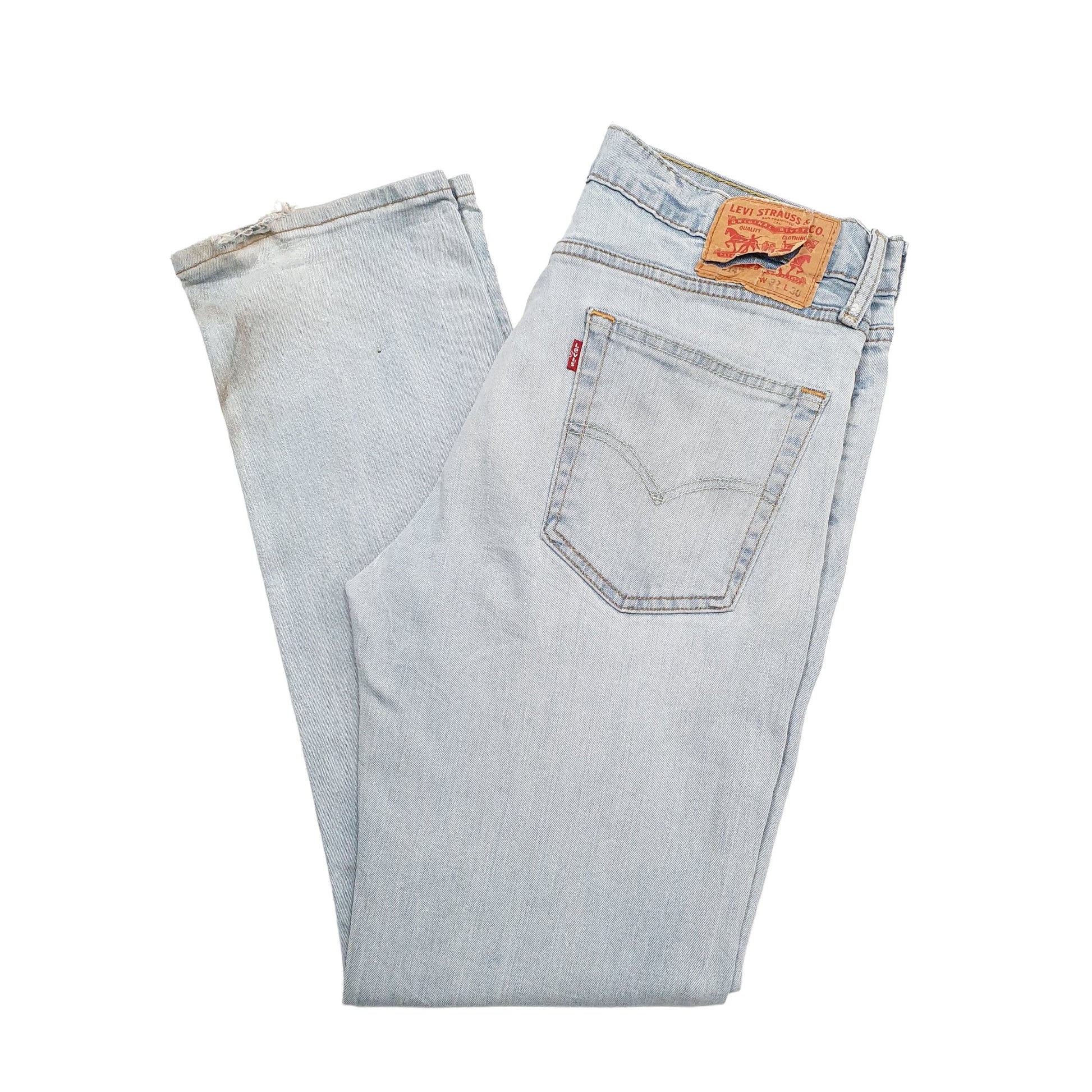 Mens Blue Levis  514 JeansW32 L30