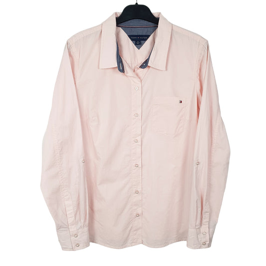 Womens Pink Tommy Hilfiger  Long Sleeve Shirt