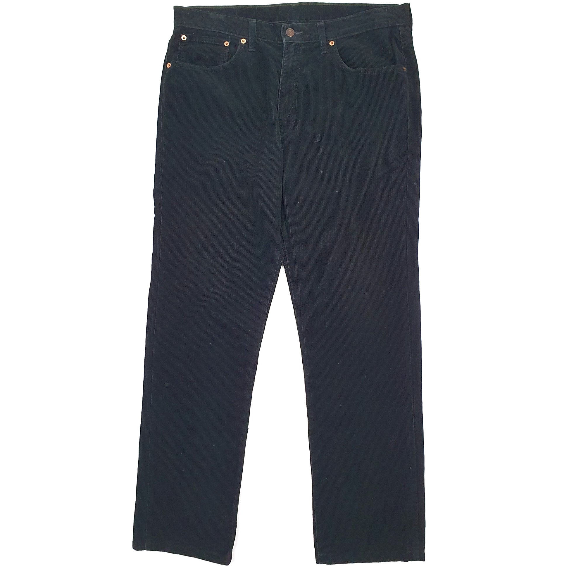 Mens Black Levis 581 Corduroy Trousers