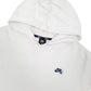 Mens White Nike SB Skateboarding Hoodie Jumper