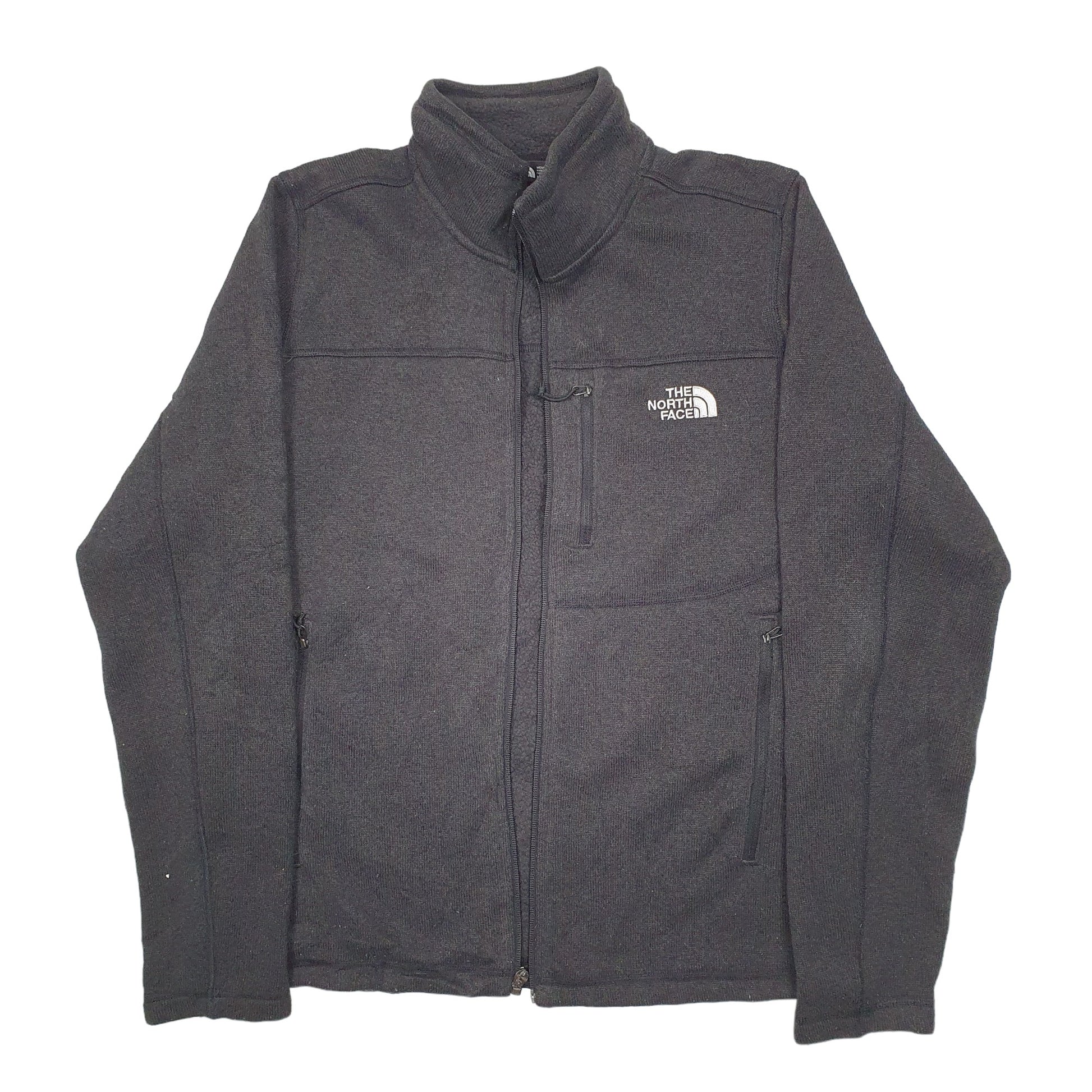 Mens Black The North Face  Full Zip Jumper