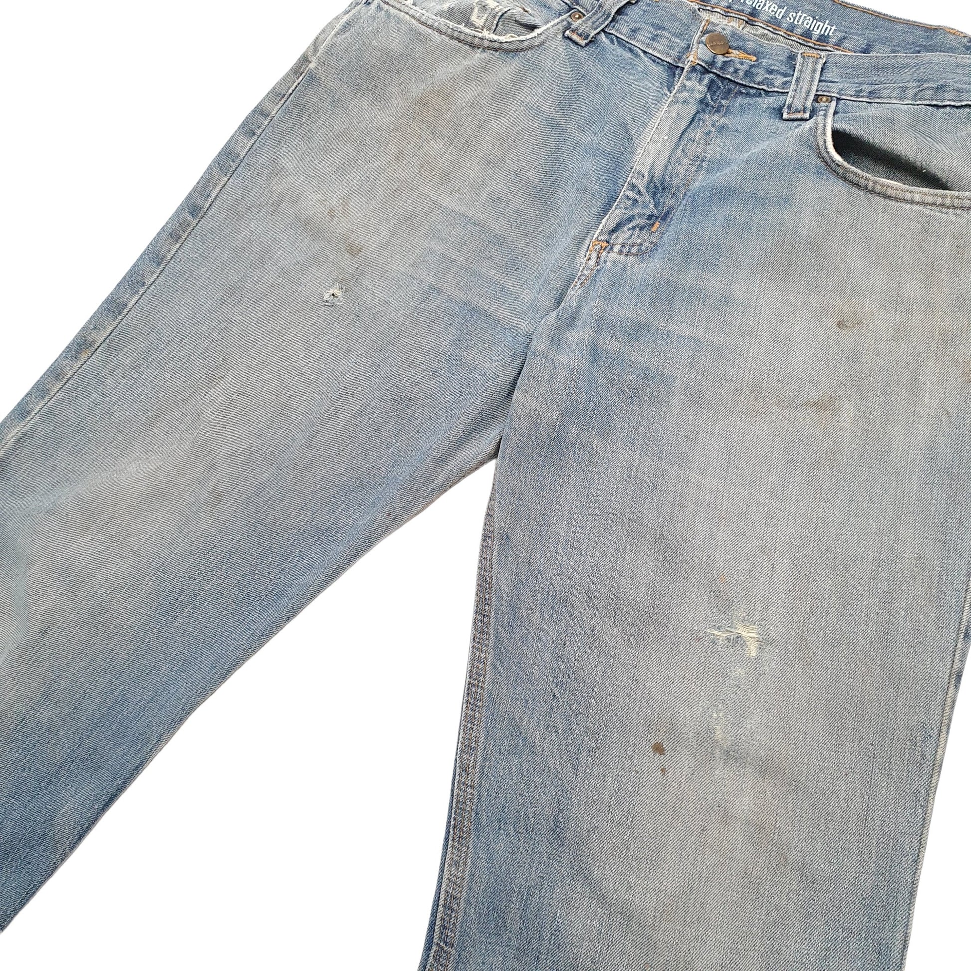 Carhartt Regular Regular Fit Jeans W36 L32 Blue