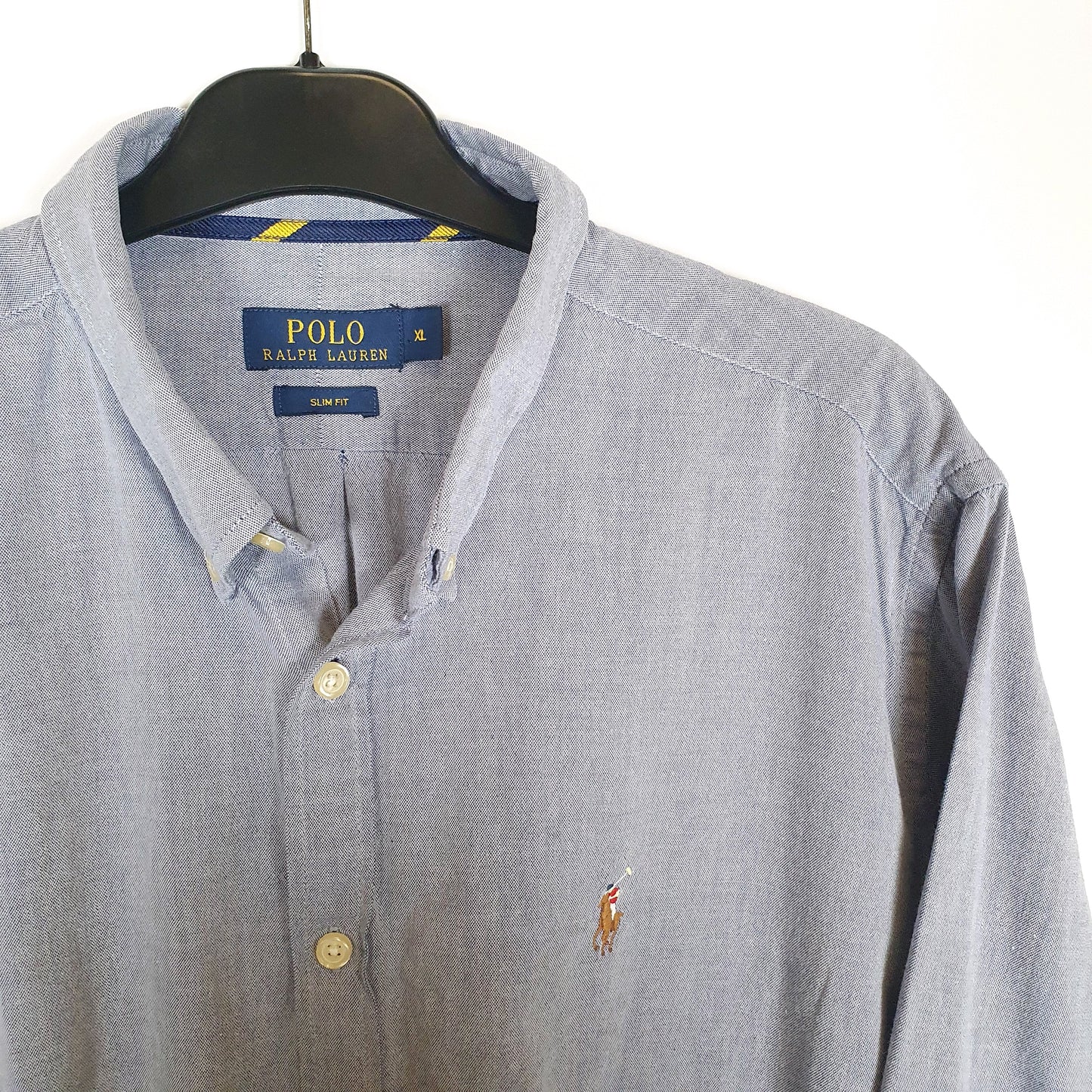 Polo Ralph Lauren Long Sleeve Slim Fit Shirt Blue