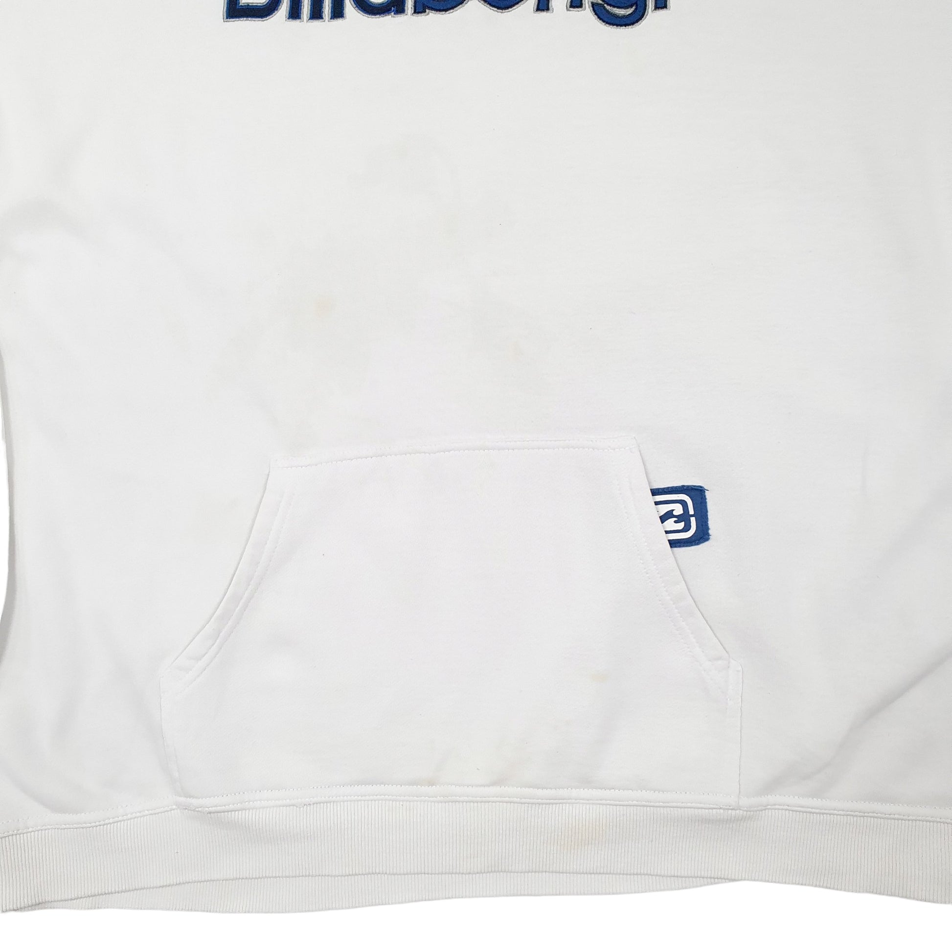 Mens White Billabong  Hoodie Jumper