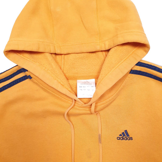 Mens Orange Adidas  Hoodie Jumper