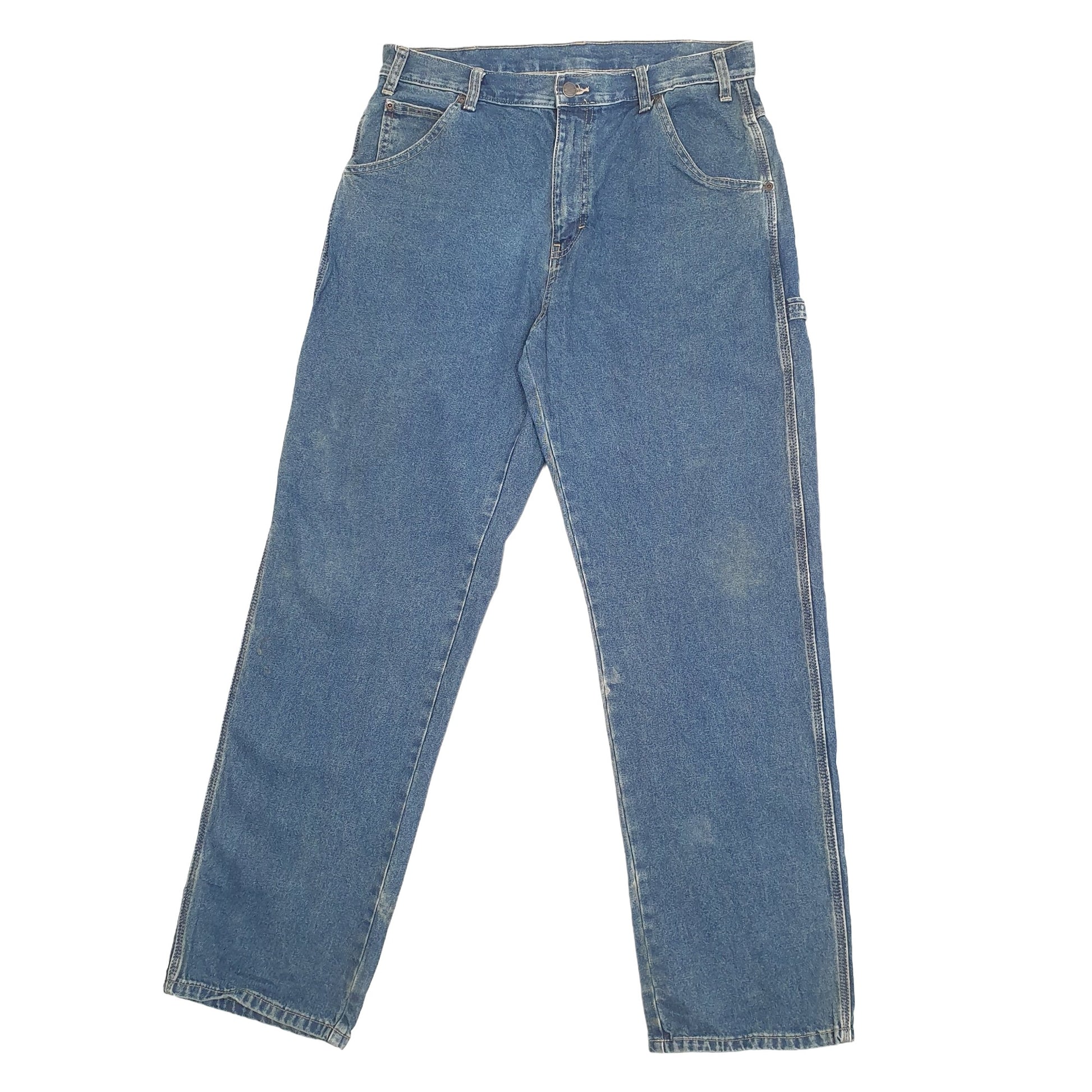 Mens Blue Dickies  Carpenter Trousers