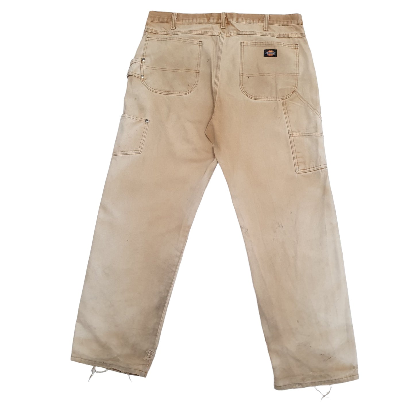 Mens Brown Dickies  Carpenter Trousers