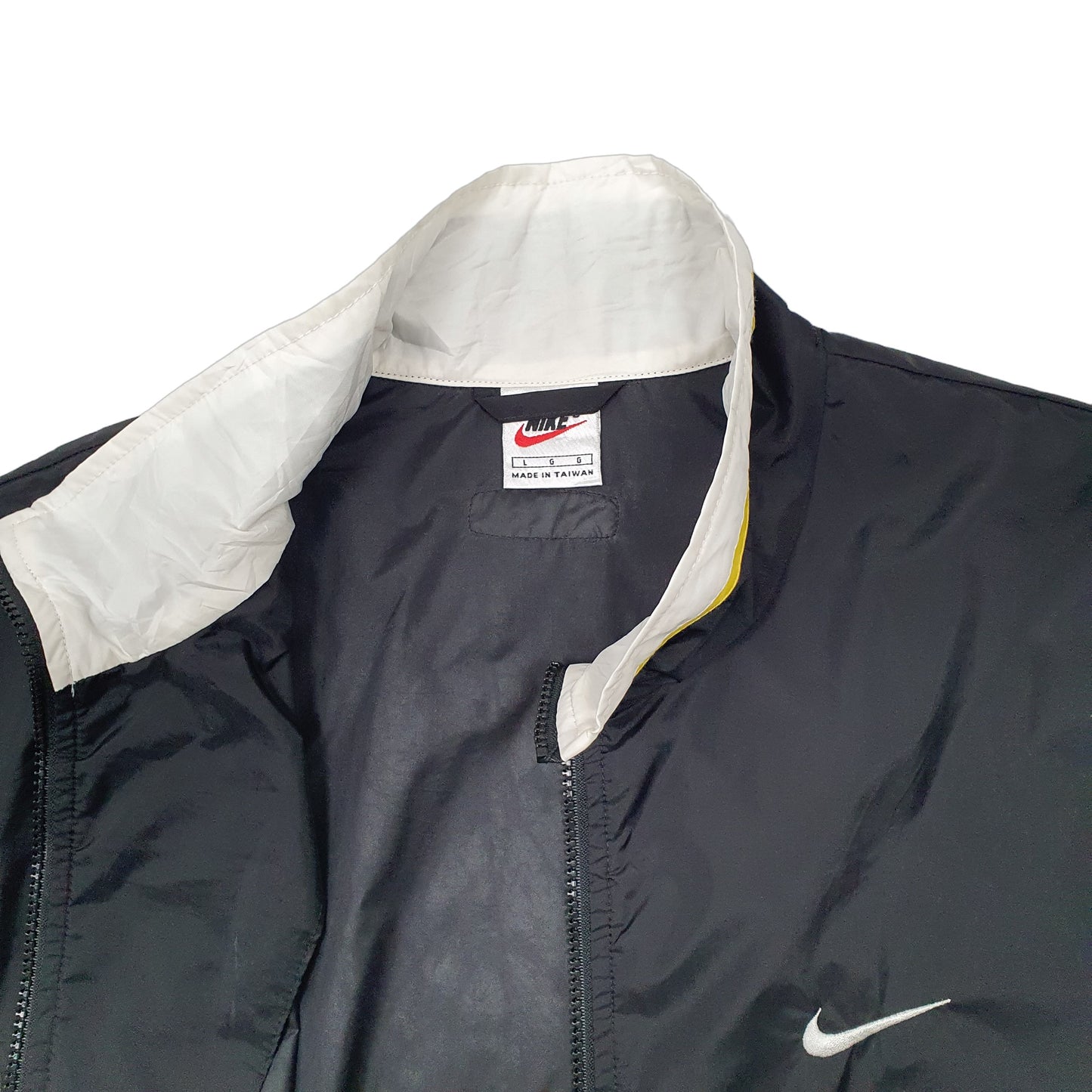 Mens Black Nike Vintage 1990s Windrunner  Coat
