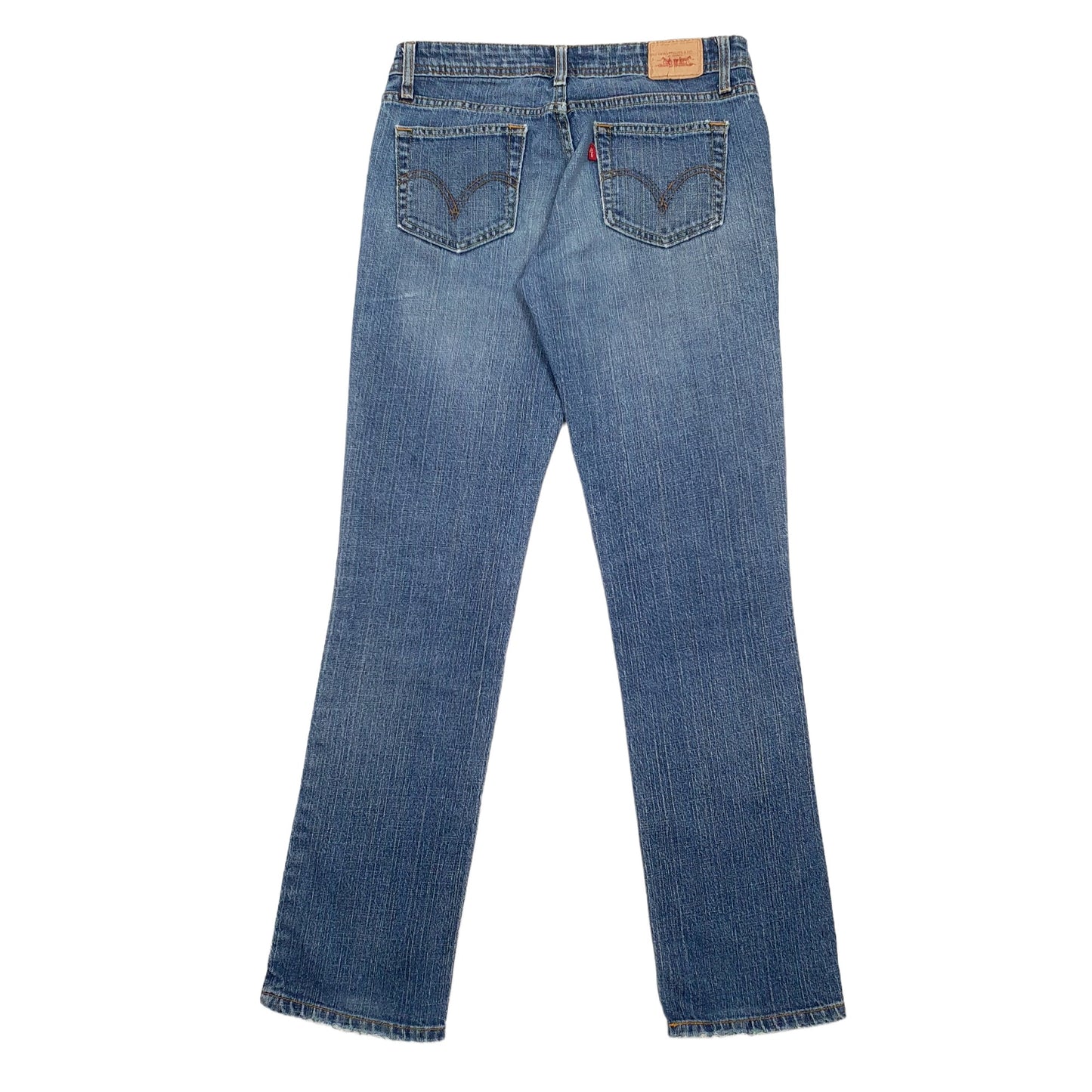 Levis Superlow Straight Fit Jeans UK10/12 Blue